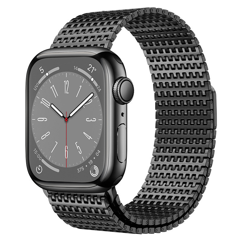 P01 stainless steel Milanese loop Apple Watch band