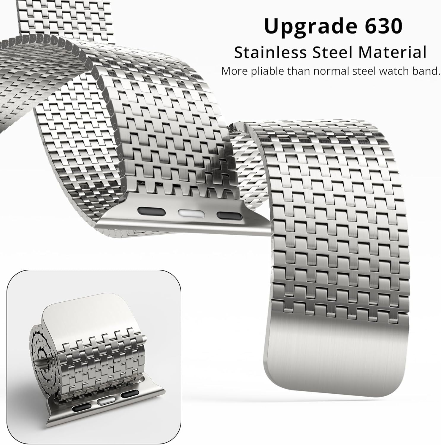 P01 Milanese Loop size chart thumbnail