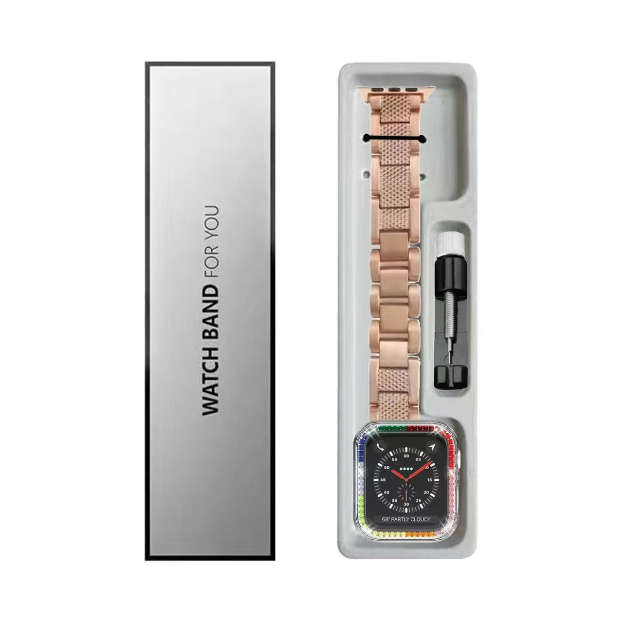 BOORUI watch band gift packaging set